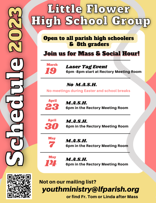 Little Flower Catholic High School Calendar Best Flower Site