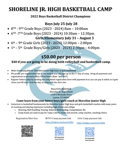 School News - Shoreline Junior High School