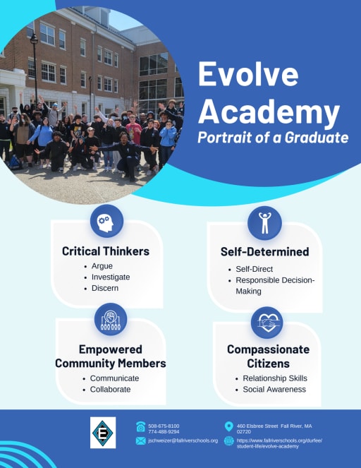 Evolve Mission & Portrait of a Graduate - Fall River Public Schools