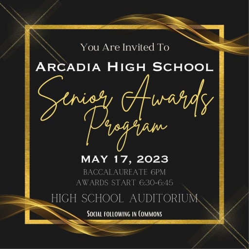 Sample School Awards Program
