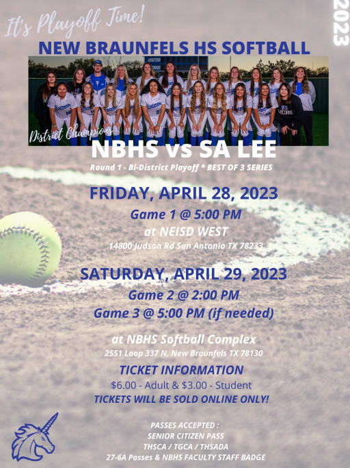 NBHS Softball