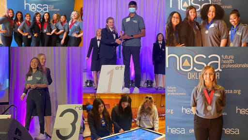 Metro Tech Students Place at HOSA State Conference, Eight to 