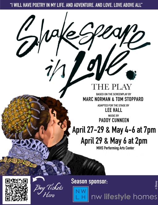 Shakespeare In Love Production Poster