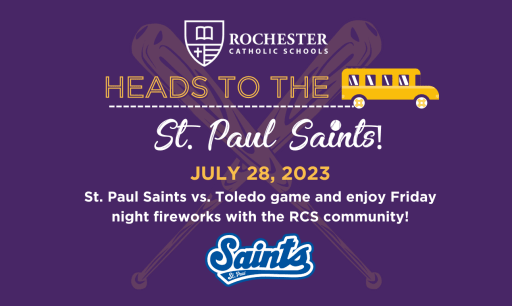 RCS Heads to the Saints - Rochester Catholic Schools