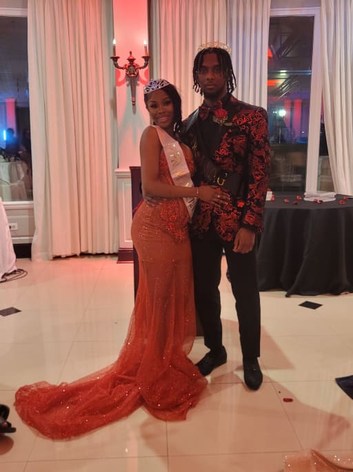 Black and red prom ideas clearance