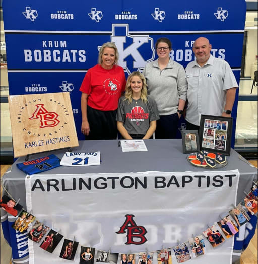 Bobcat Signing Days - Krum High School