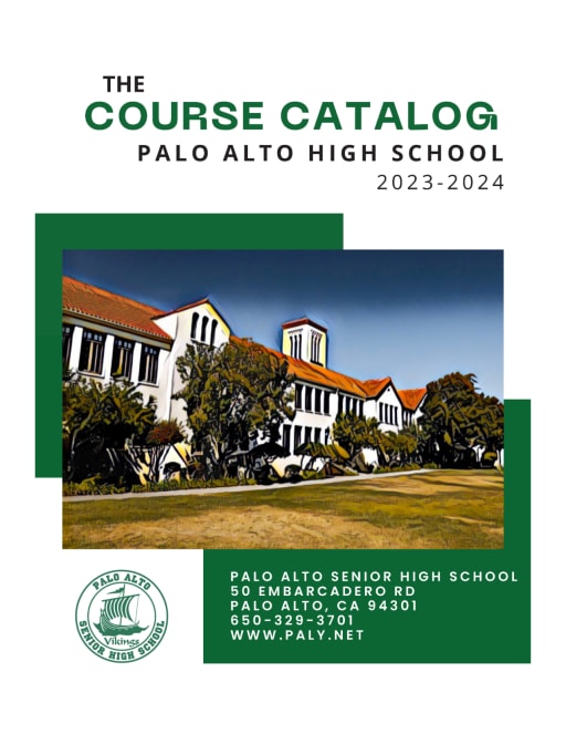 Course Catalog - Palo Alto High School