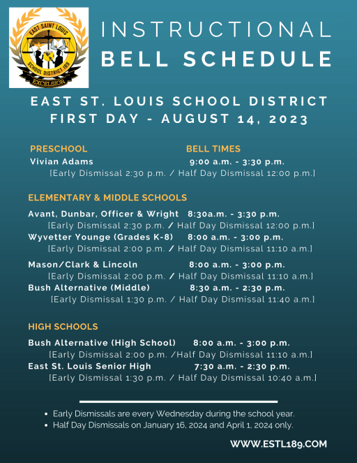 Enroll for School - East Saint Louis School District 189 Enroll for School - East Saint Louis School District 189