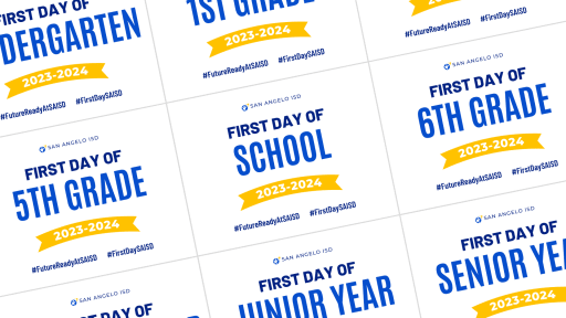 Back to School 2023-2024 - San Angelo Independent School District
