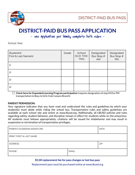 Transportation - Laguna Beach School District