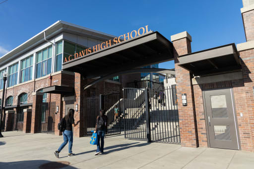 Davis shop high school