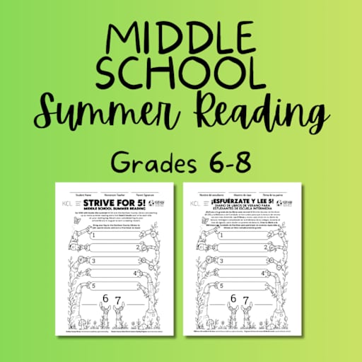 Summer Reading & Honors Reading - Kershaw County School District