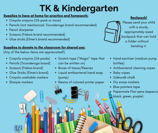 School Supply List: The Supplies You Should Stock Up On! - Friday We're In  Love