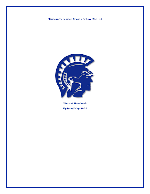 District Policies and Handbooks - Eastern Lancaster County School District