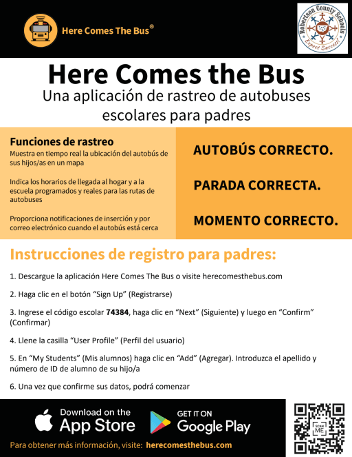 Here Comes the Bus - Robertson County Schools
