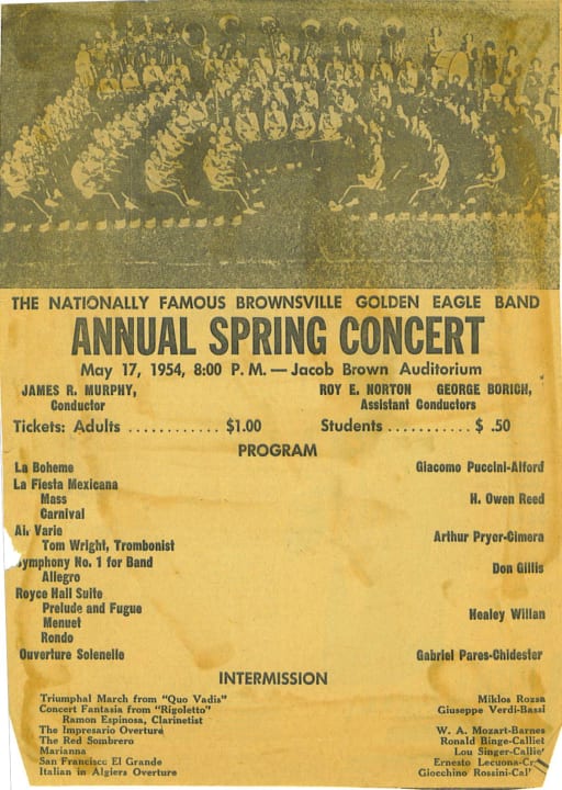 Golden Eagle Band Archived Newspaper Clippings - Brownsville