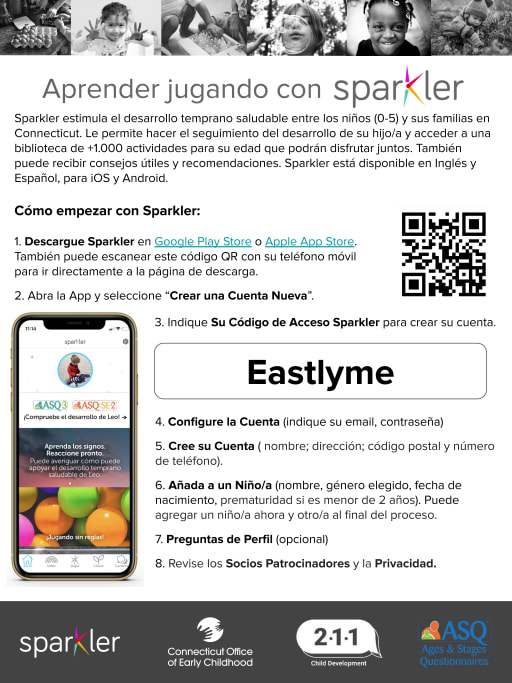 CT_Spanish_Sparkler Handout for FAMILIES w QR Code