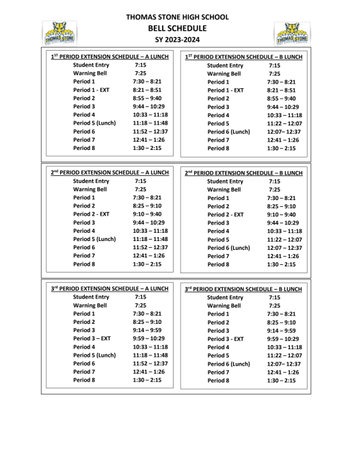 Bell Schedule Chartiers Valley High School, 53 OFF
