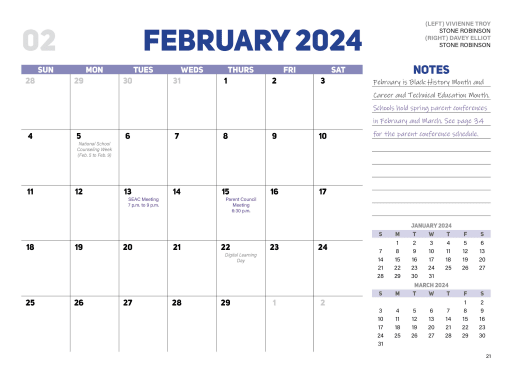 Annual 13-Month Calendar - Albemarle County School District