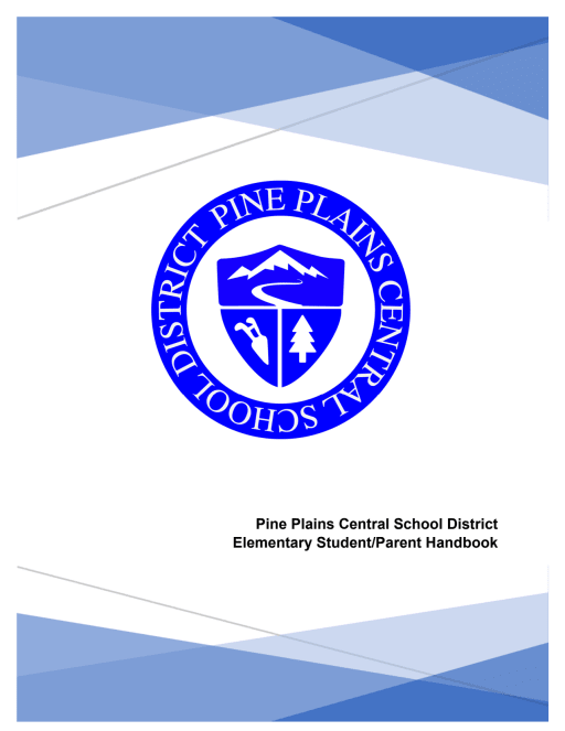 Student Handbook - Cold Spring Early Learning Center