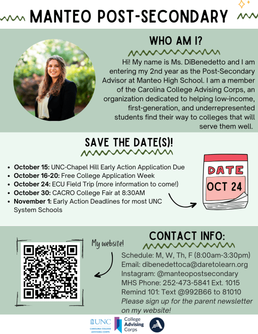 College Planning - Manteo High School