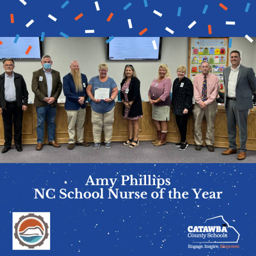 CATAWBA COUNTY NURSE HONORED AS "SCHOOL NURSE OF THE YEAR" | News Details  Page
