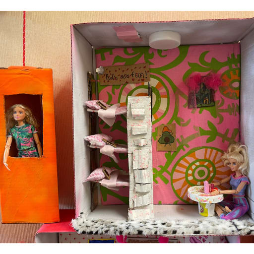 Barbie Dreamhouse Design Art & Craft Activity, for Female Child Ages 3+ 