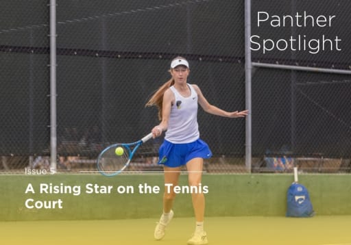 Panther Spotlight Carly A. 25 A Rising Star on the Tennis Court
