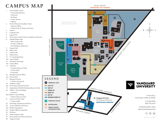 Map & Directions  Orange Coast College
