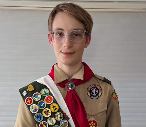 Checkmate! Eagle Scout's chess project a win with community - Aaron On  Scouting