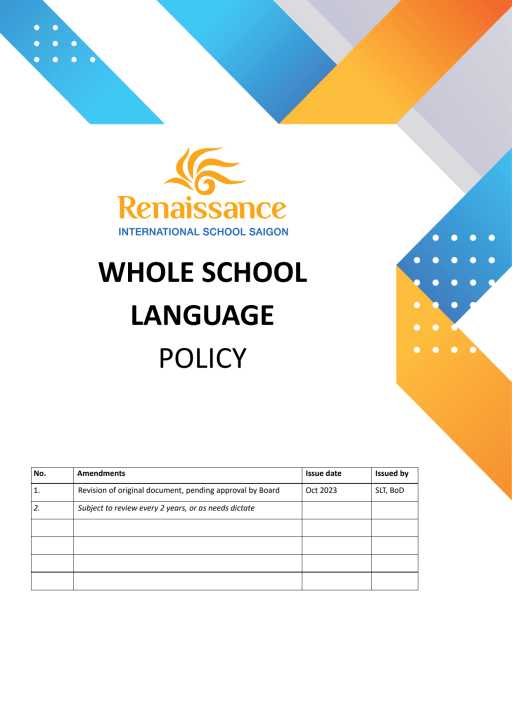 First page of the PDF file: WholeSchoolLanguagePolicy