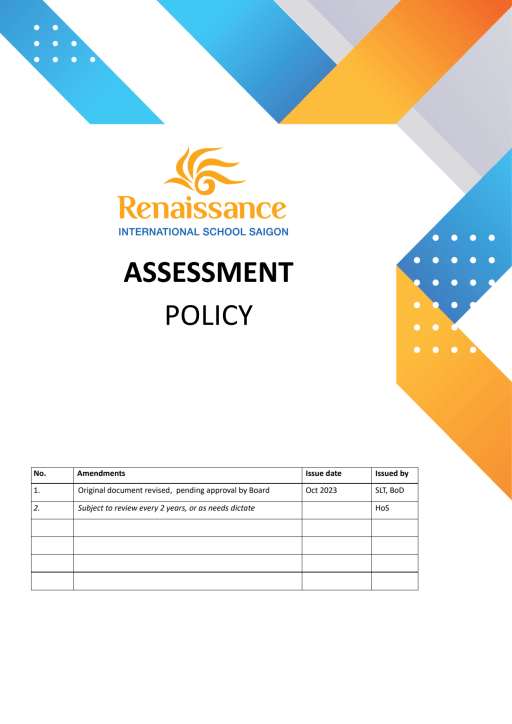 First page of the PDF file: AssessmentPolicy