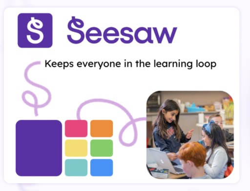 Seesaw online learning center