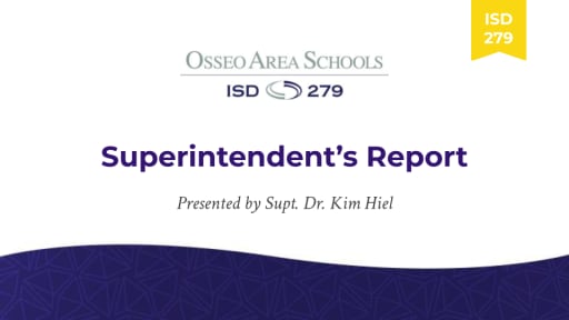 Osseo Area Schools - District 279: School Board