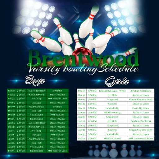 Sport Schedules - Brentwood Union Free School District