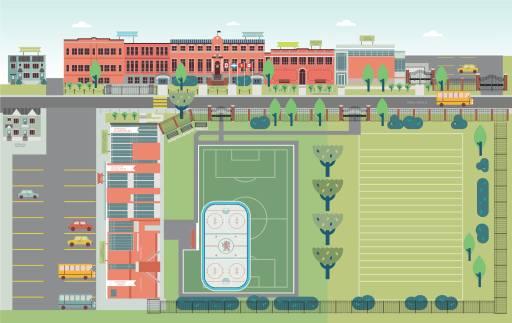 Campus Map - Lower Canada College