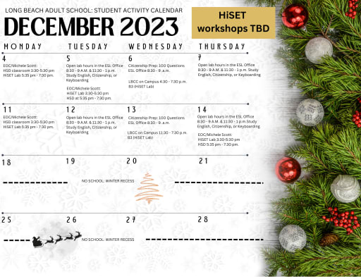 Student Activity Calendar - LBSA - Long Beach School for Adults student-activity-calendar-lbsa-long-beach-school-for-adults