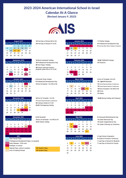 Ais School Calendar 2024 Viv Lilith