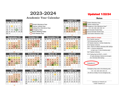 District 203 Calendars - O'Fallon Township High School District 203