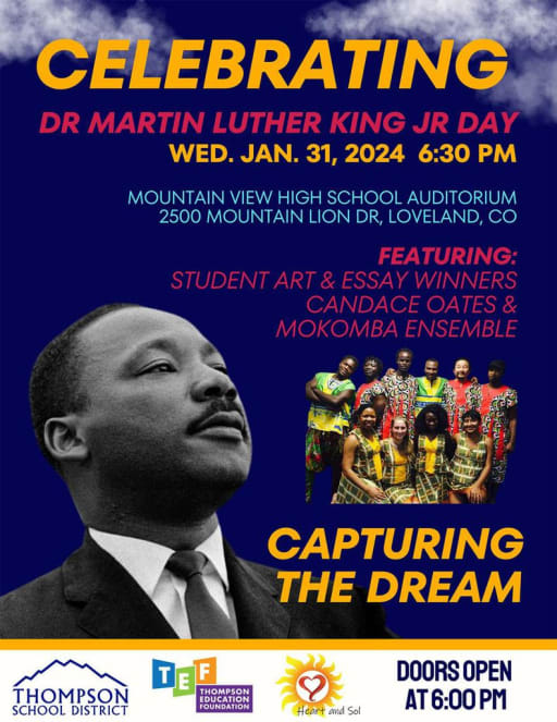 2024 Dr. Martin Luther King, Jr. Student Art and Writing Contest - Thompson  School District