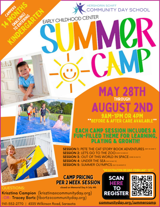 Sarasota Summer Camp - Community Day School Sarasota
