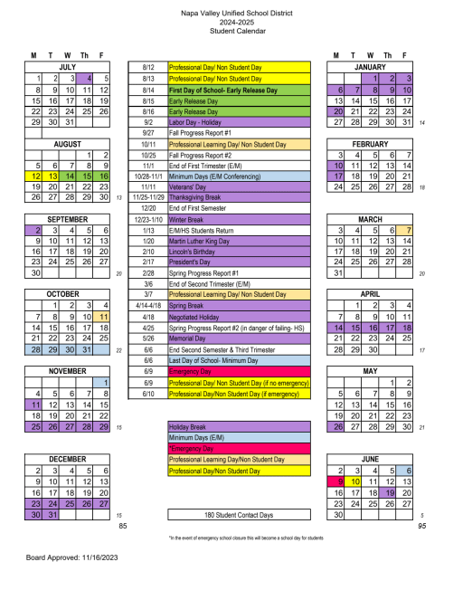 Redwood City School District Calendar 25 26 Pdf Free