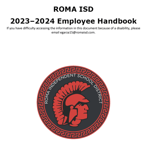 roma-isd-employee-handbook-roma-independent-school-district