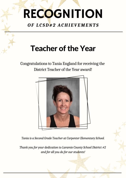 Recognition - Laramie County School District 2