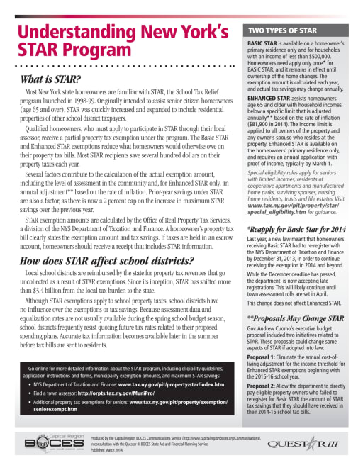 STAR Fact Sheet - Frankfort Schuyler School District