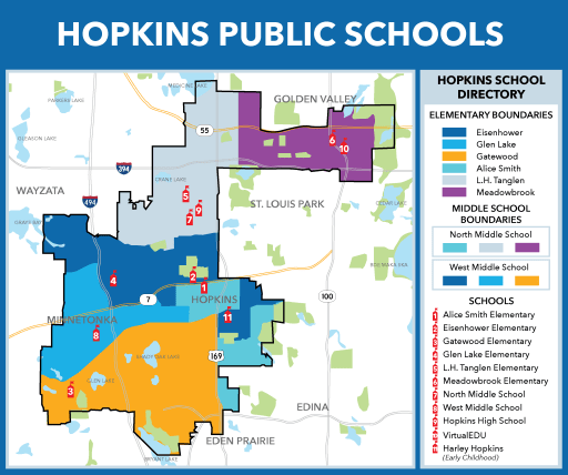 District Boundaries and Maps - Hopkins Public Schools