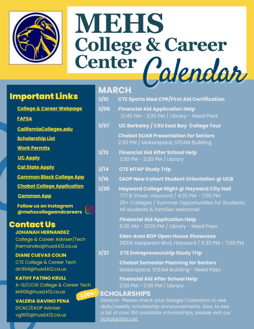 College and Career Center - Mt. Eden High School