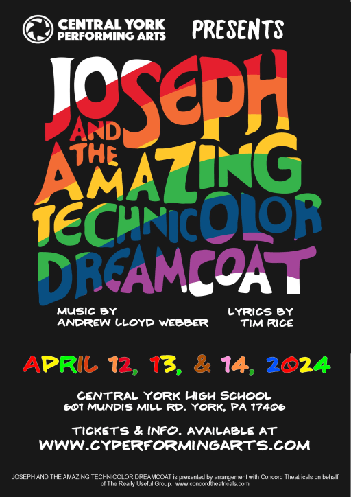 CYPA Presents Joseph and the Amazing Technicolor Dreamcoat Post Details