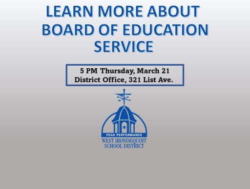 Meeting for prospective Board of Education candidates is Thursday, March 21  | Default Board Post Page