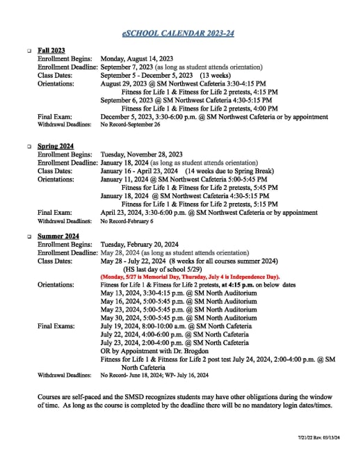 Calendar - Shawnee Mission School District